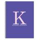 Large Initial Spiral Notebook Image 5 of 10